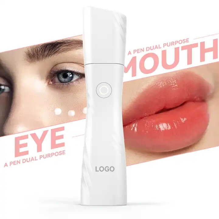 SKB-1807 El&eacute;trica Aquecida Vibra&ccedil;&atilde;o Anti Rugas Pen Eye Beauty Pen Hot Compress Eye Massager 